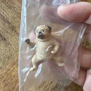 Pug Dog Figurine Japan Vending Machine Toy